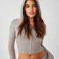 Ribbed Hoodie Set