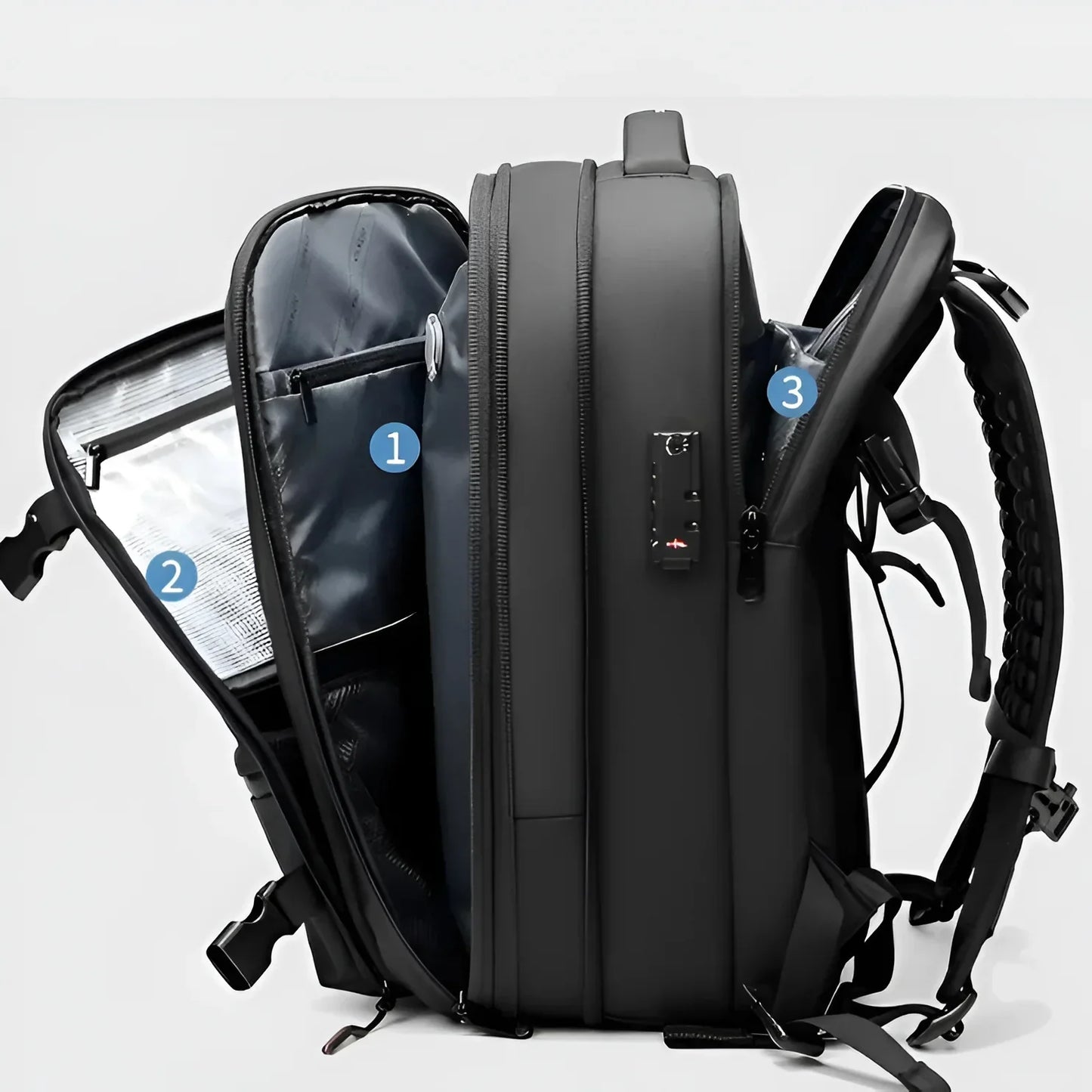 Bente | Travel Backpack With Vacuum Compression