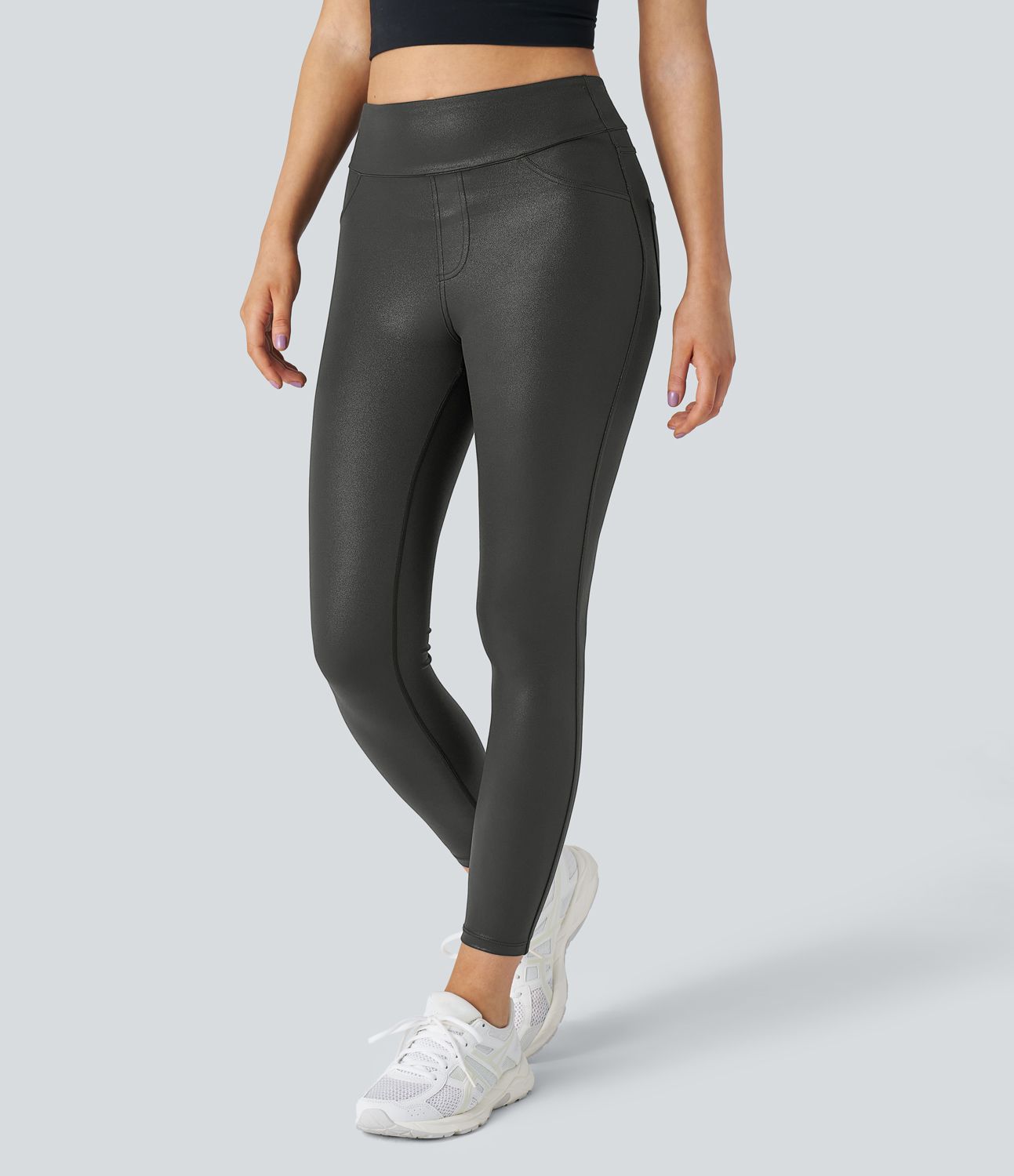 Selena | Hoog-Waist Neps Leggings