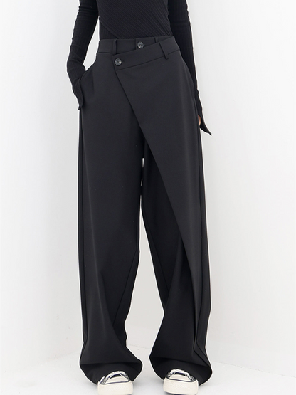 Cora | Asymmetrical Baggy Pants