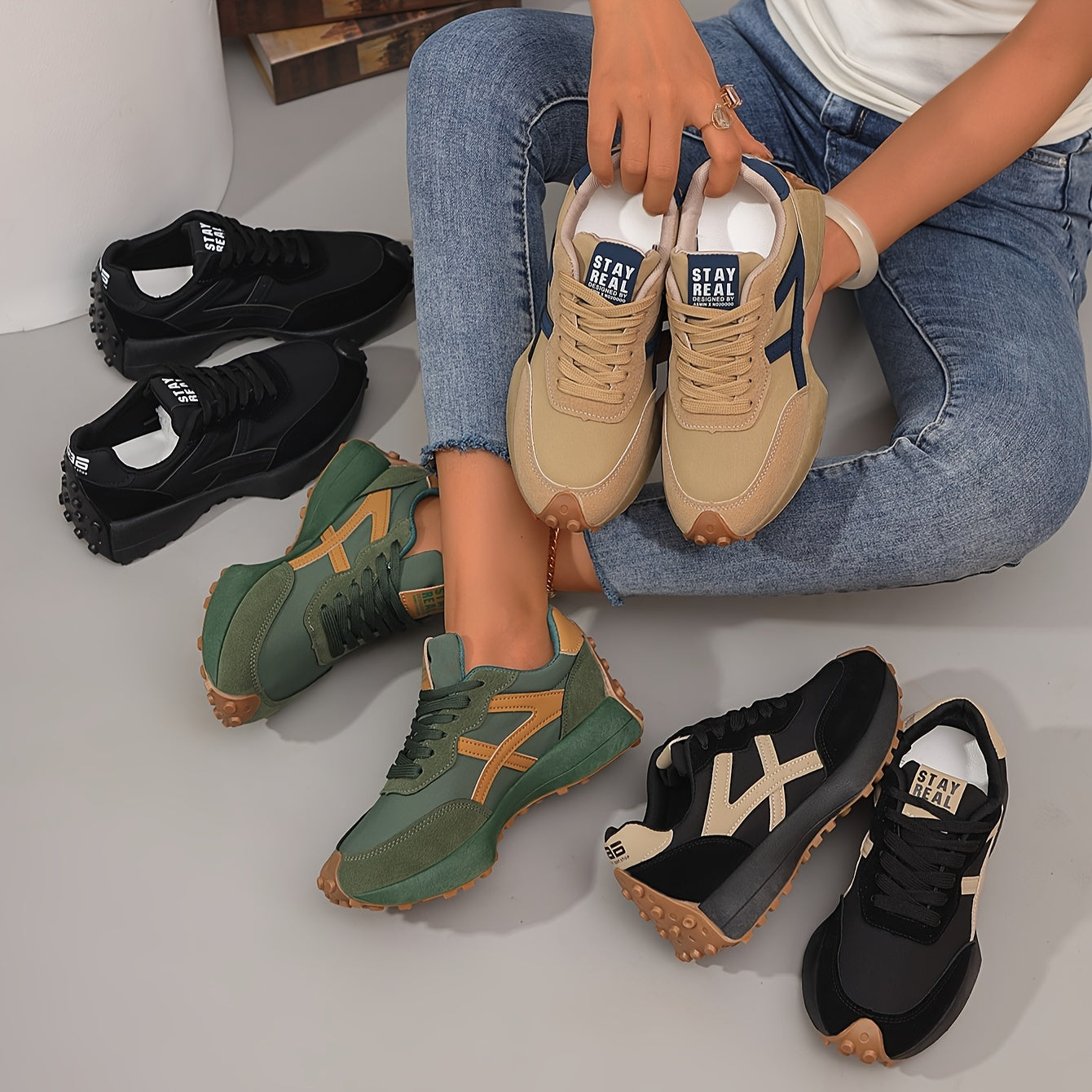 Olivia | Lightweight Casual Sneakers