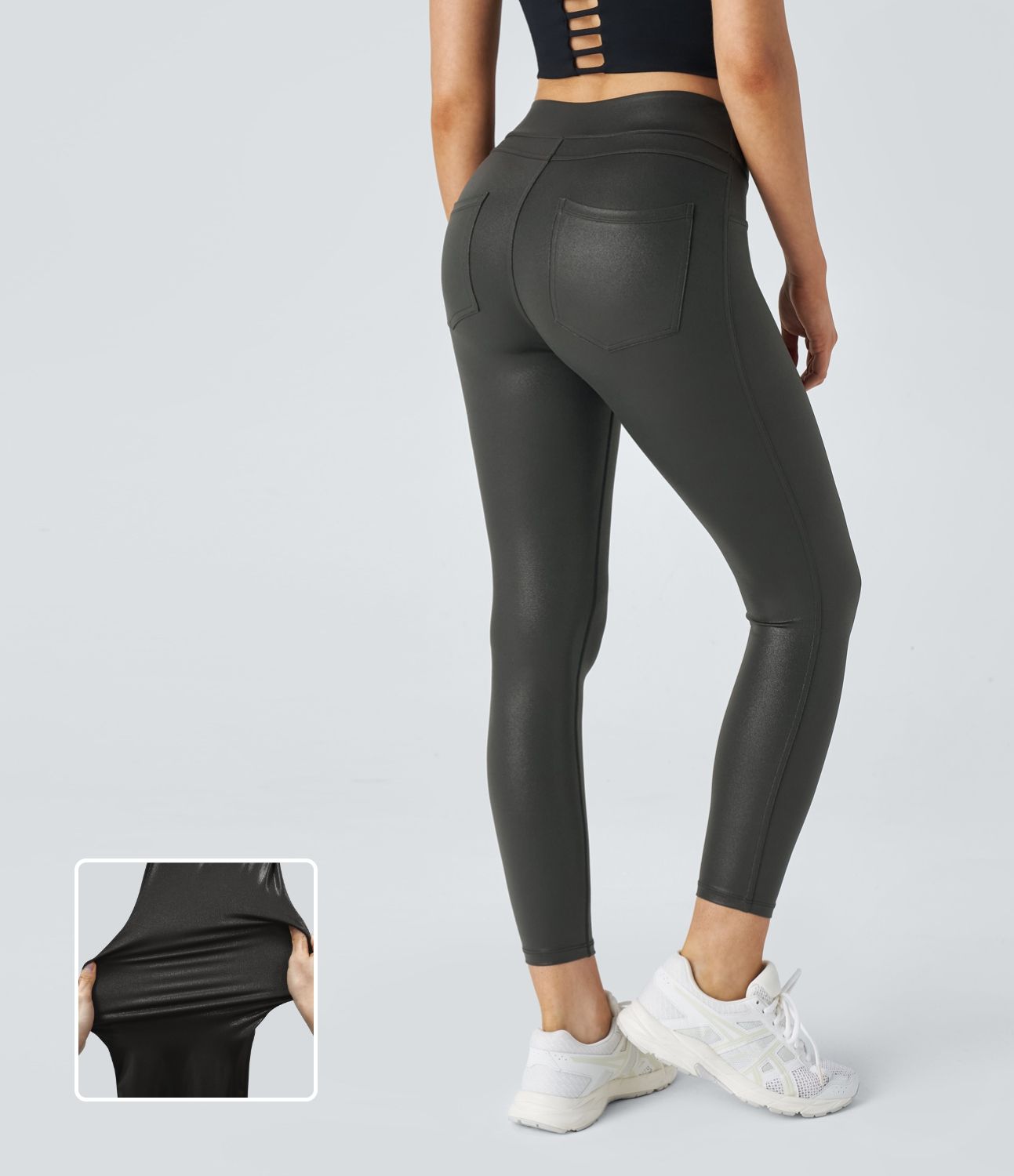 Selena | Hoog-Waist Neps Leggings