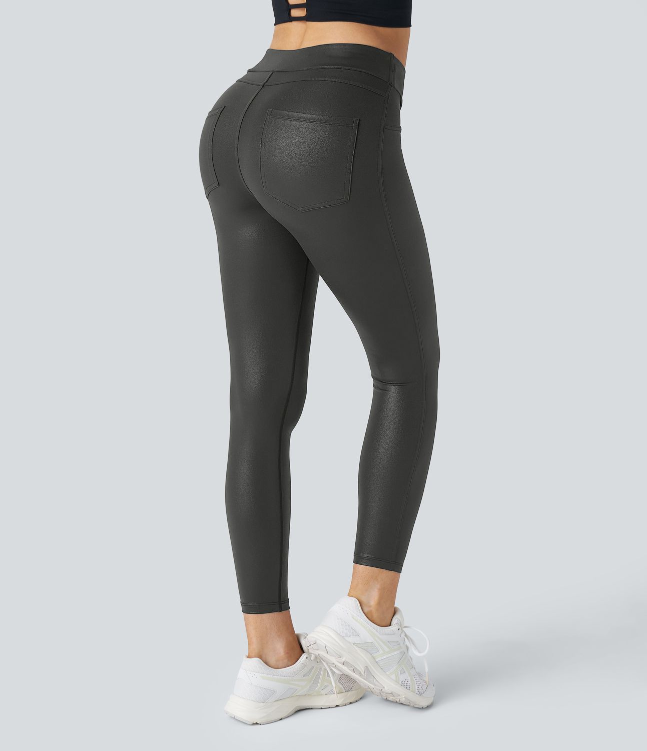 Selena | Hoog-Waist Neps Leggings