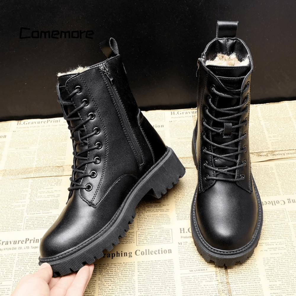 Anna | Leather Winter Boots