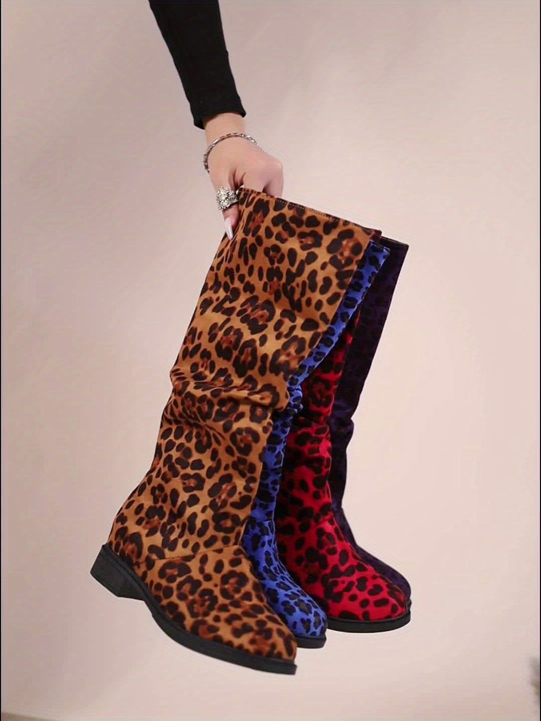 Katrina | Leopard Print Booties