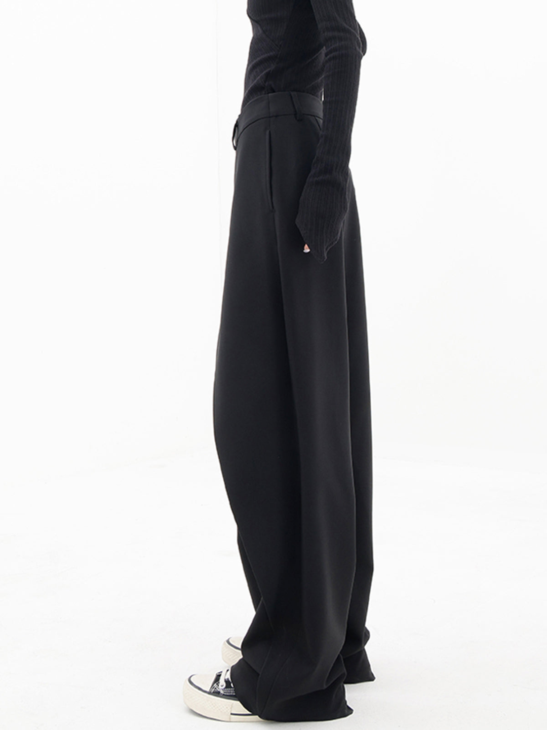 Cora | Asymmetrical Baggy Pants