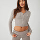 Ribbed Hoodie Set