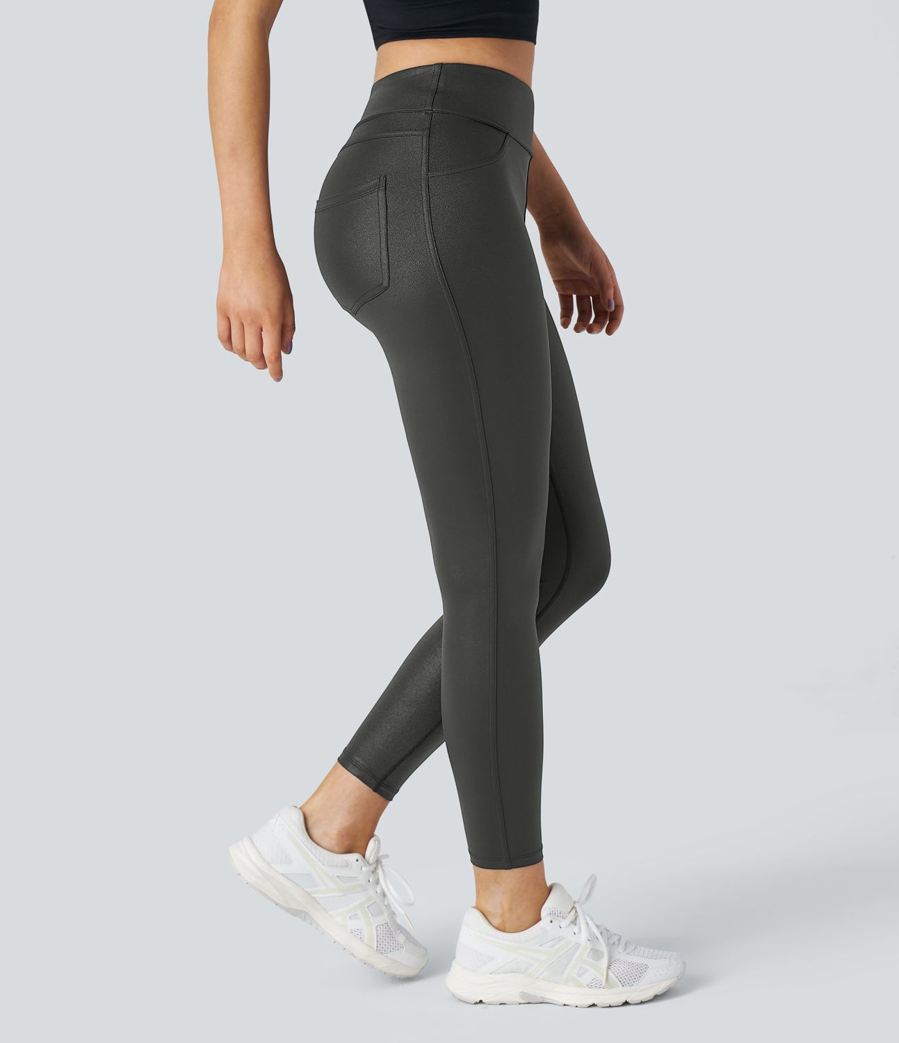 Selena | Hoog-Waist Neps Leggings