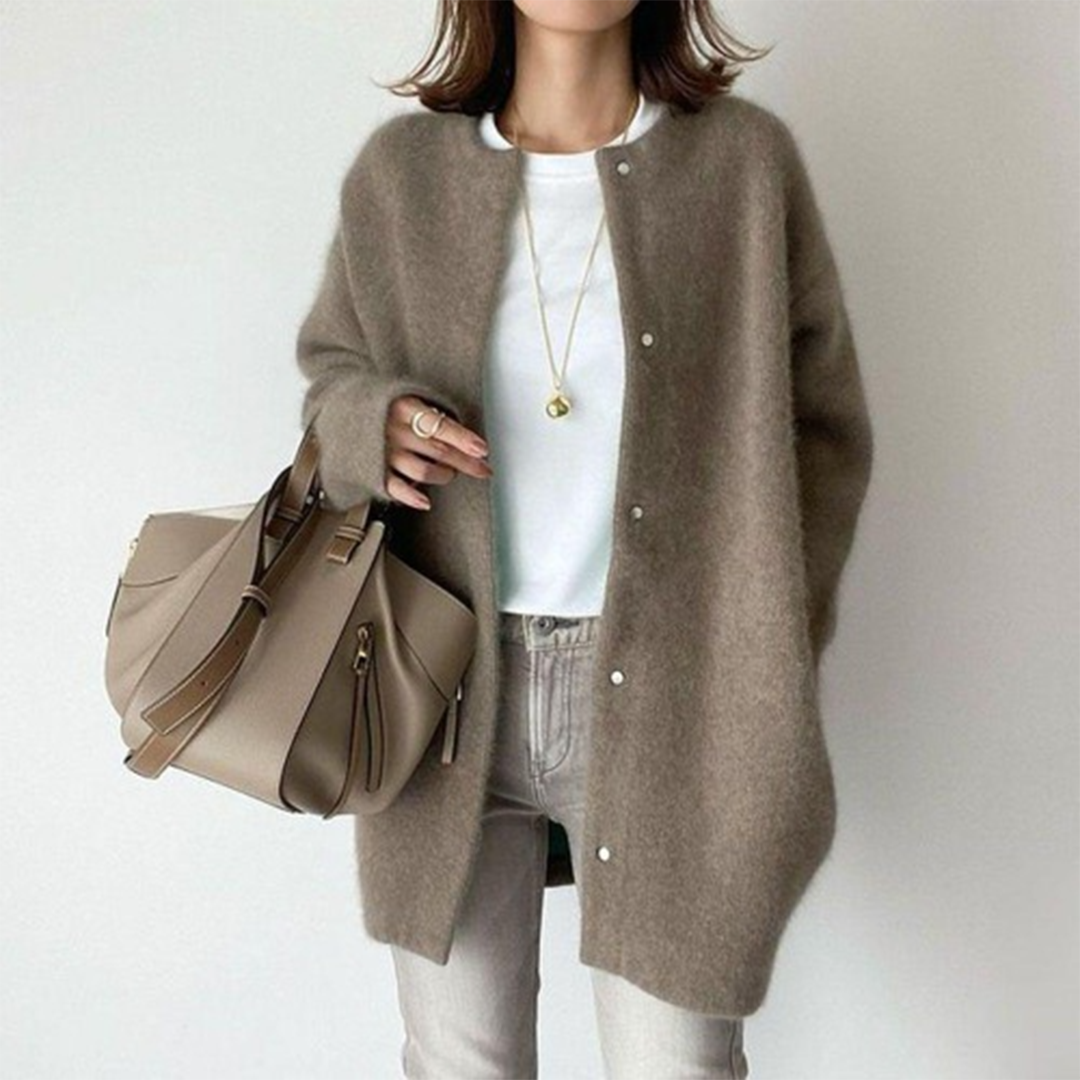 Oversized Knit Cardigan