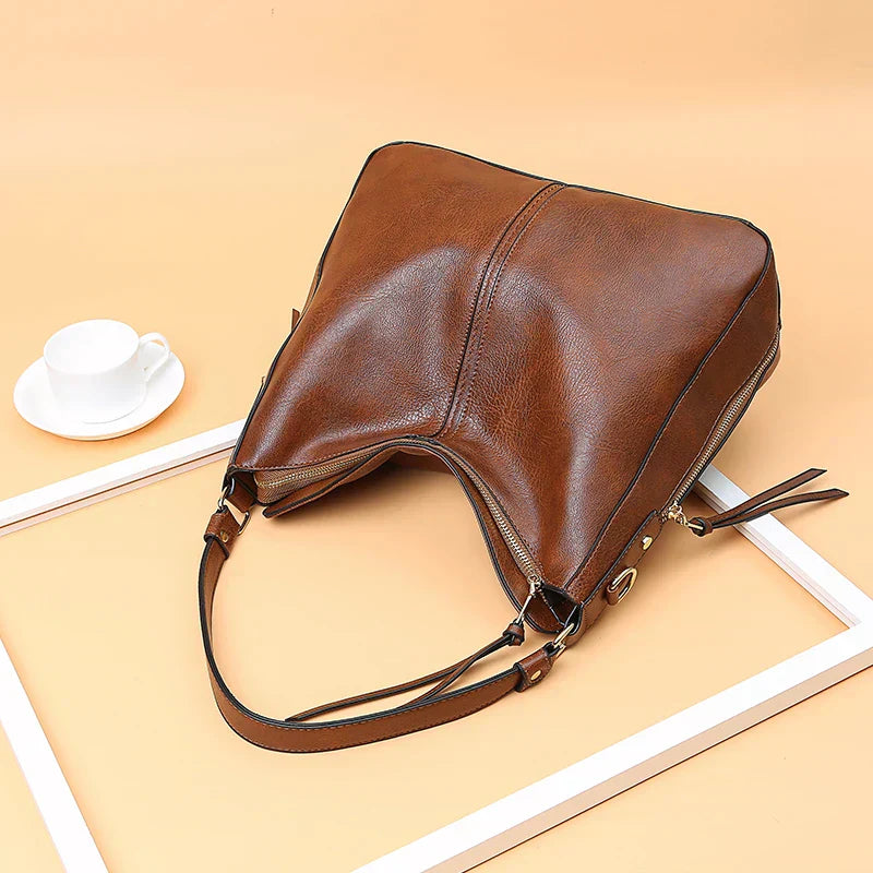 Romy | Leather Shoulder Bag